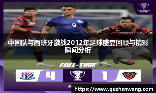 jjb竞技宝中国队与西班牙激战2012年足球盛宴回顾与精彩瞬间分析